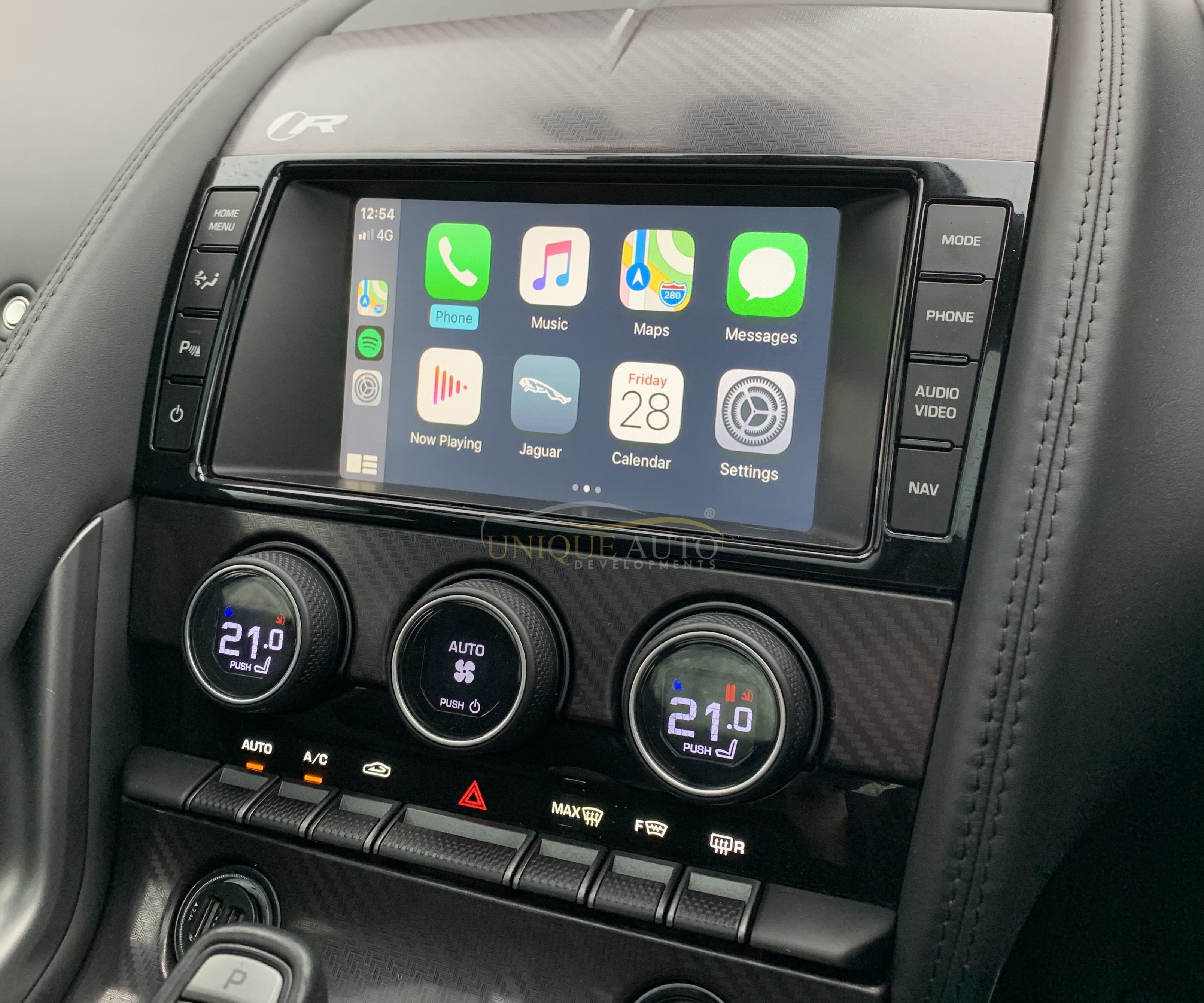 Jaguar Car Play Ασύρματο Apple Car Play/Android Auto Interface για